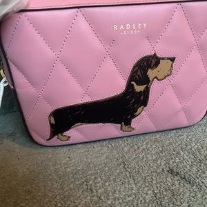 COPY - Radley London and Friends Zip Top Leather Crossbody